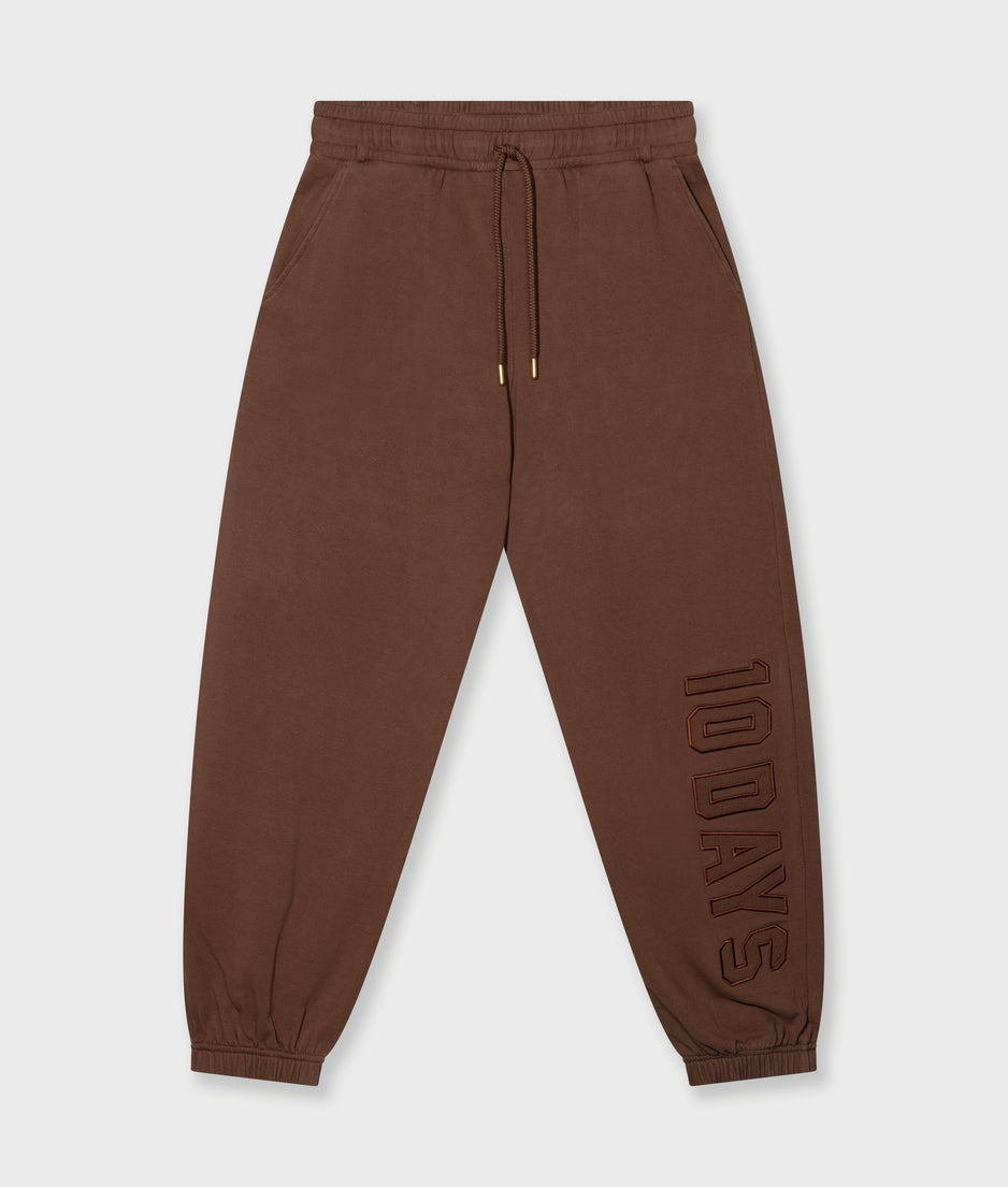 Bar jogger fleece | truffle