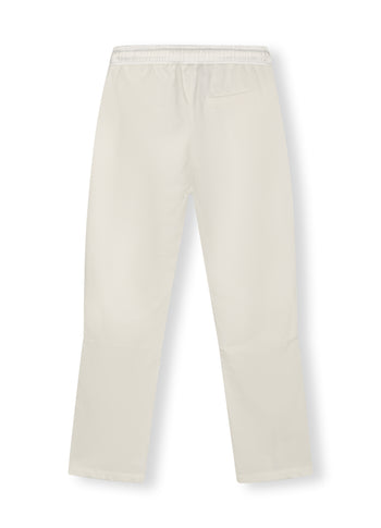 cropped jogger flare | ecru