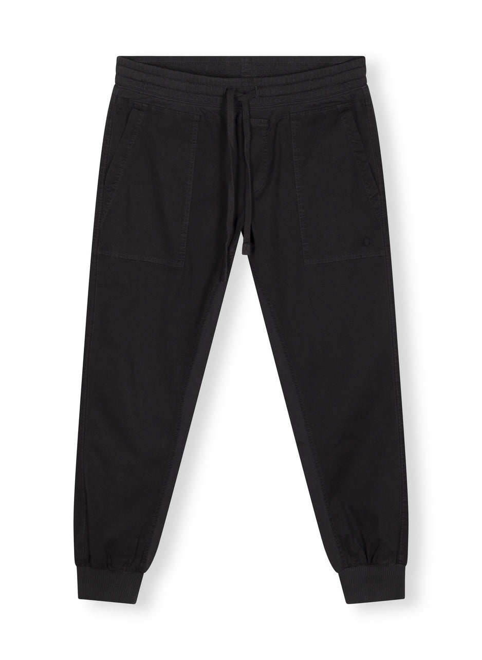 woven pants | grey raven