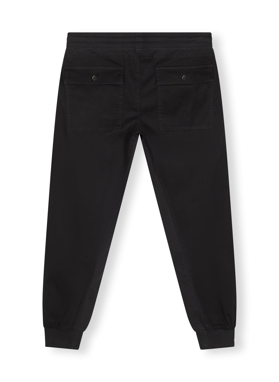woven pants | grey raven