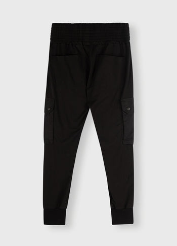 cargo pants | black