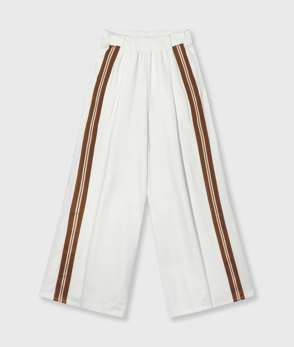 wide pants tape | ecru