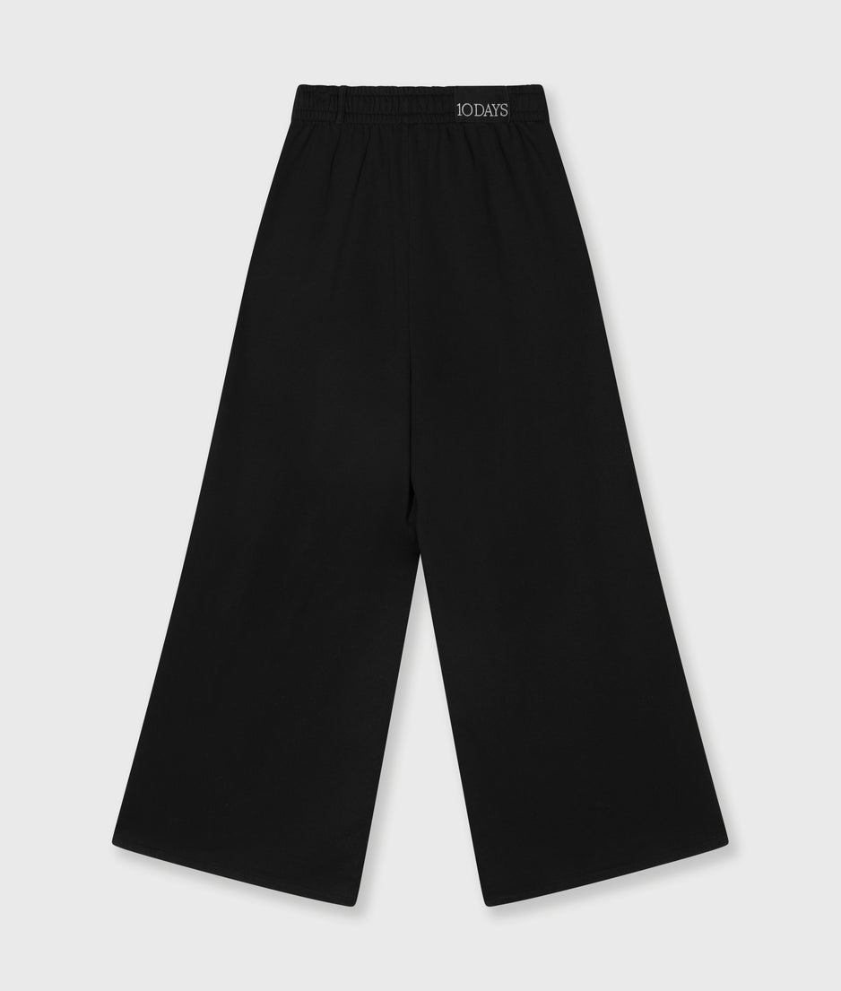 wide pants tape | black