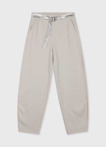 banana pants fleece | stone