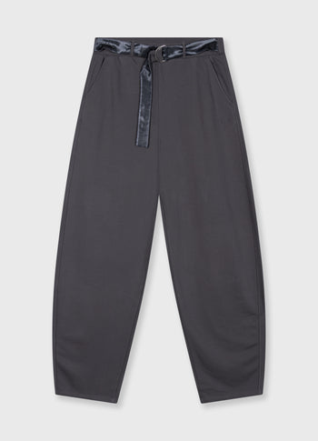 banana pants fleece | steel blue