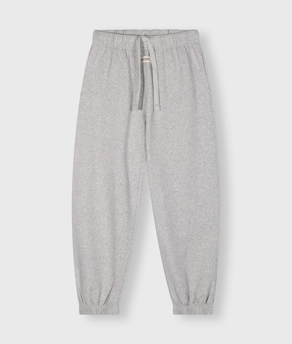 Bar jogger fleece | light grey melee