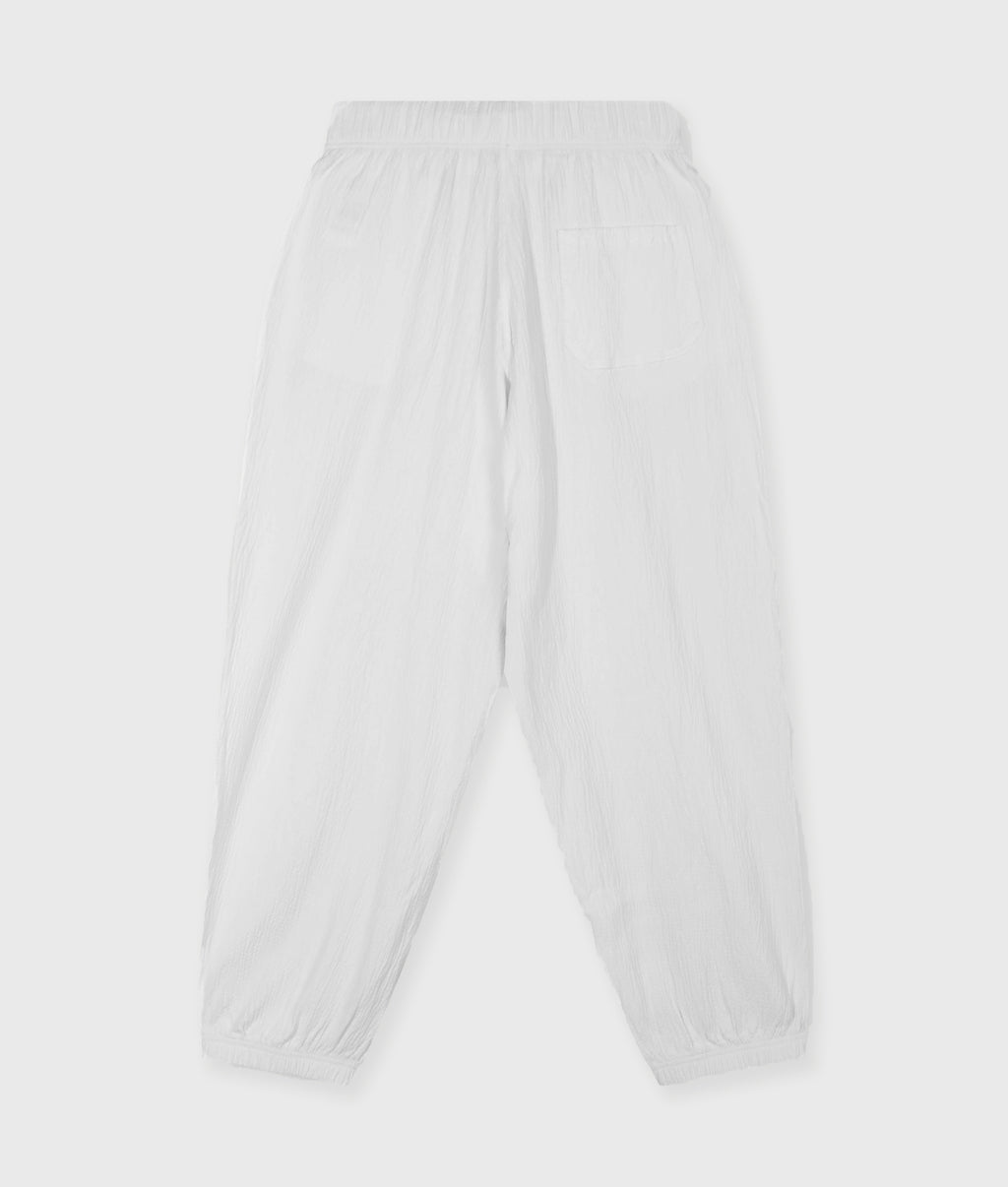 cropped easy jogger | ecru