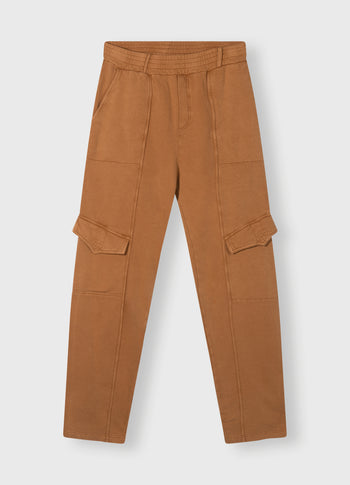cargo jogger fleece | suede