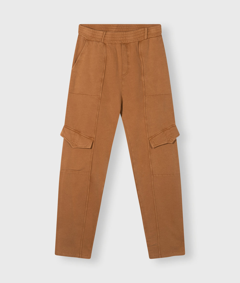 cargo jogger fleece | suede