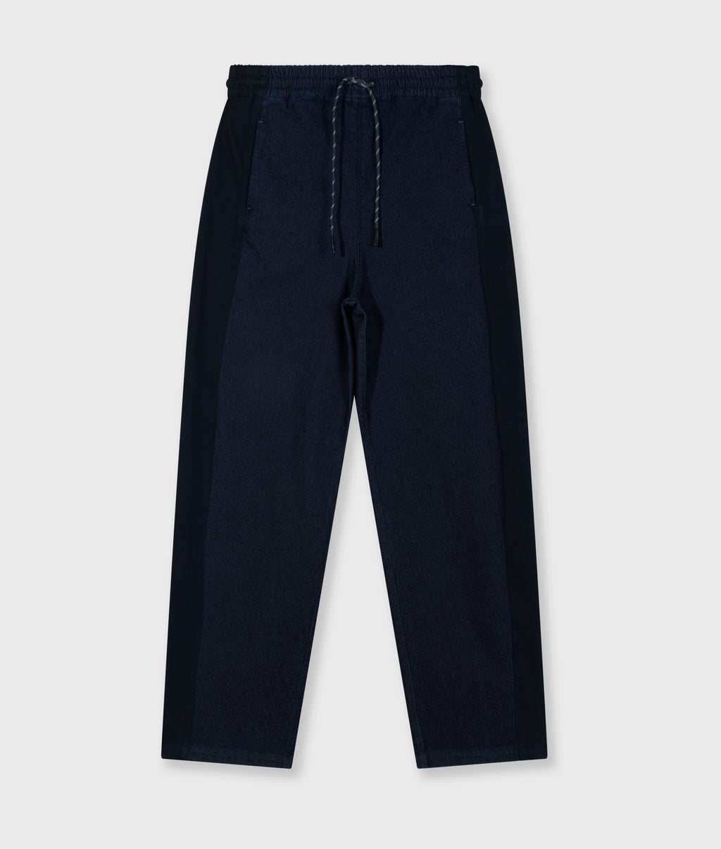 western broek chambray | dark blue
