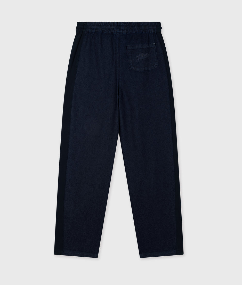 western pants chambray | dark blue