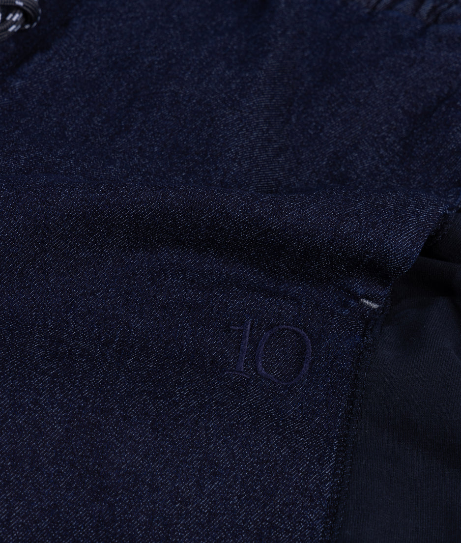 western pants chambray | dark blue