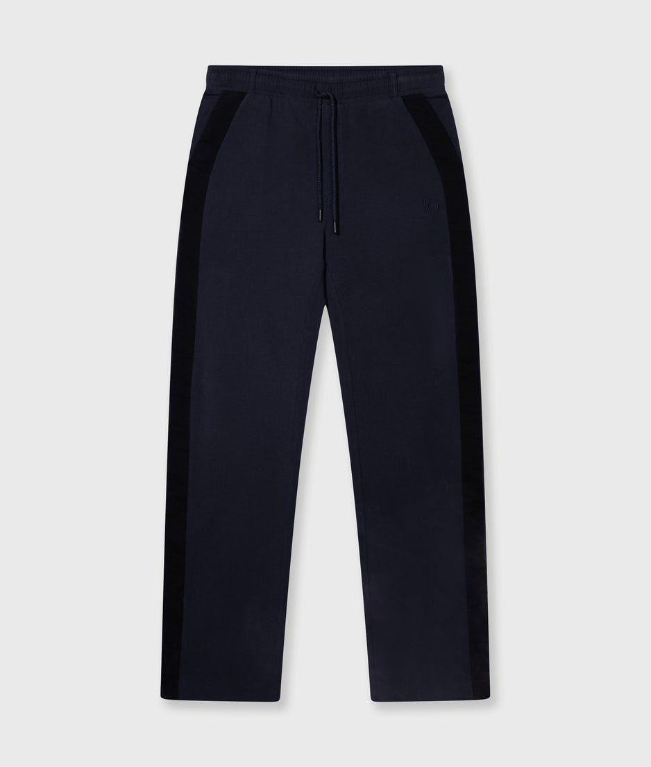 straight jogger tape | dark navy
