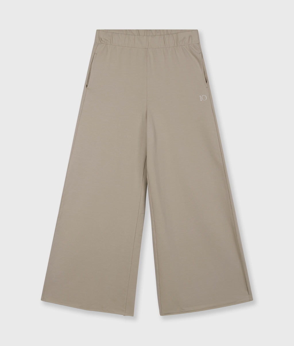 silent chique wide jogger | fog
