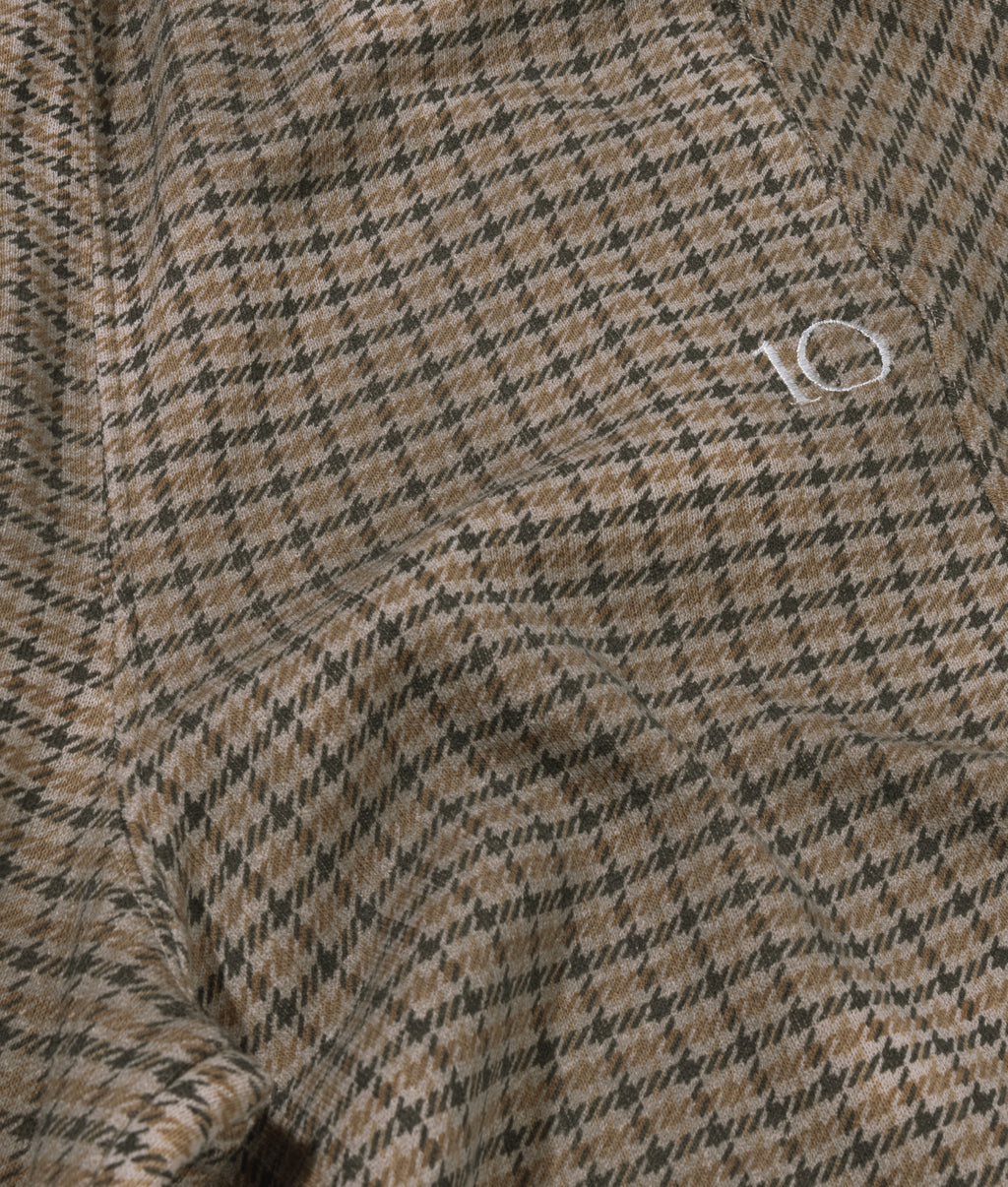 western jogger check | champagne