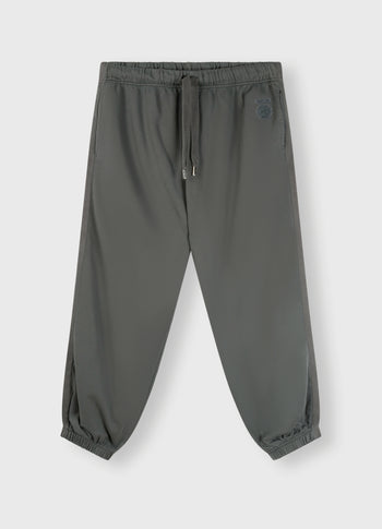 Bar jogger tape fleece | oil grey