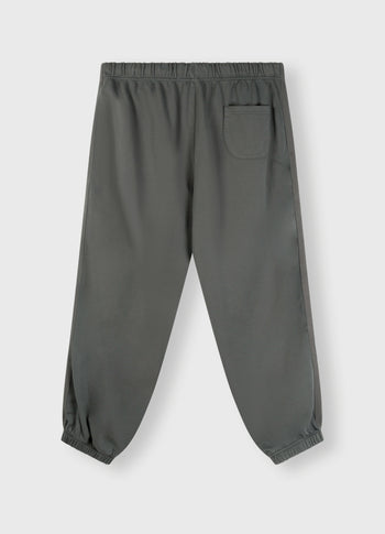 Bar jogger tape fleece | oil grey