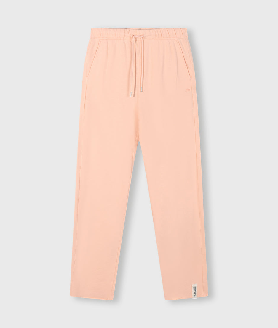 straight jogger | peach