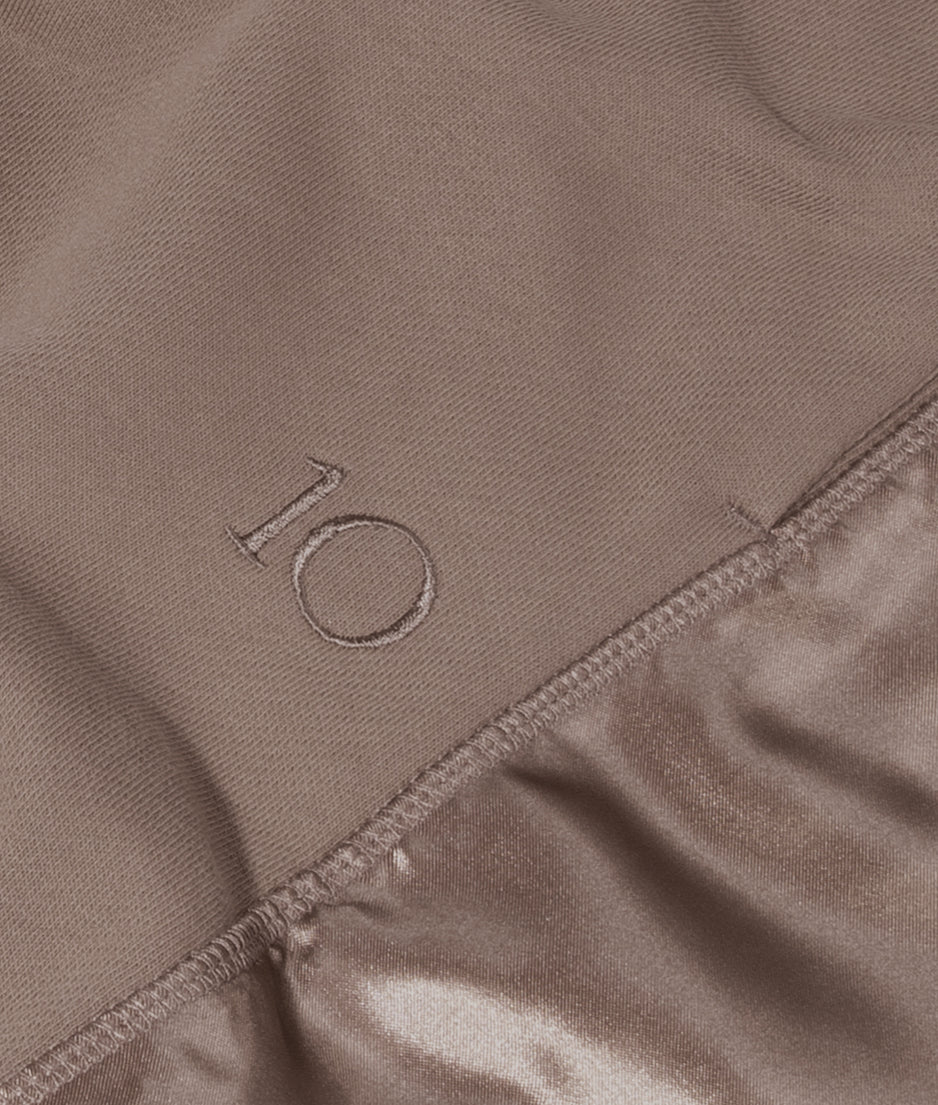 western jogger satin | moonrock