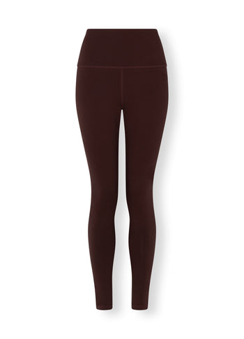 yoga leggings | aubergine