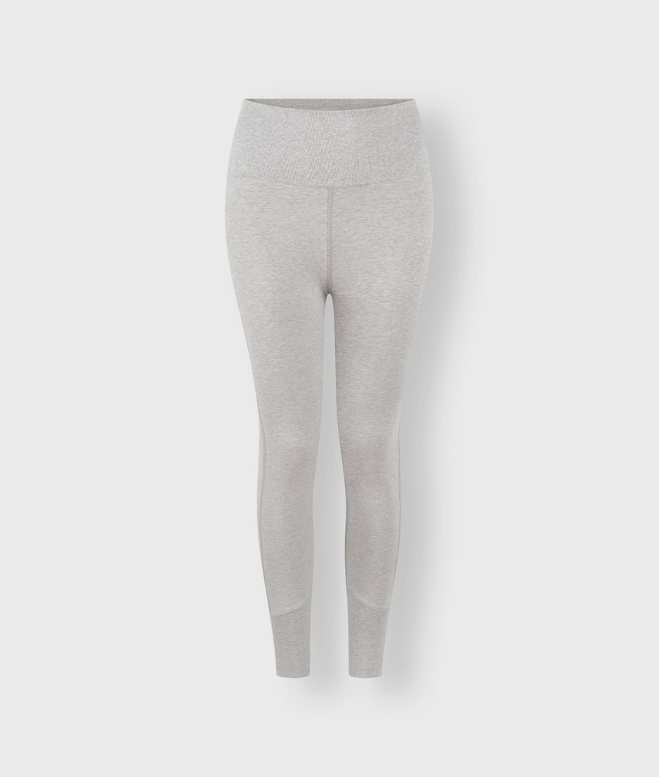 soft stretch leggings | light grey melee
