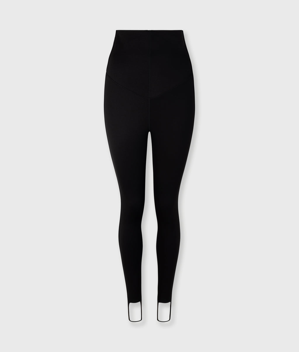sporty leggings | black