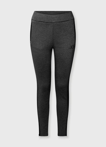 easy fitted pants scuba contrast | antra melee
