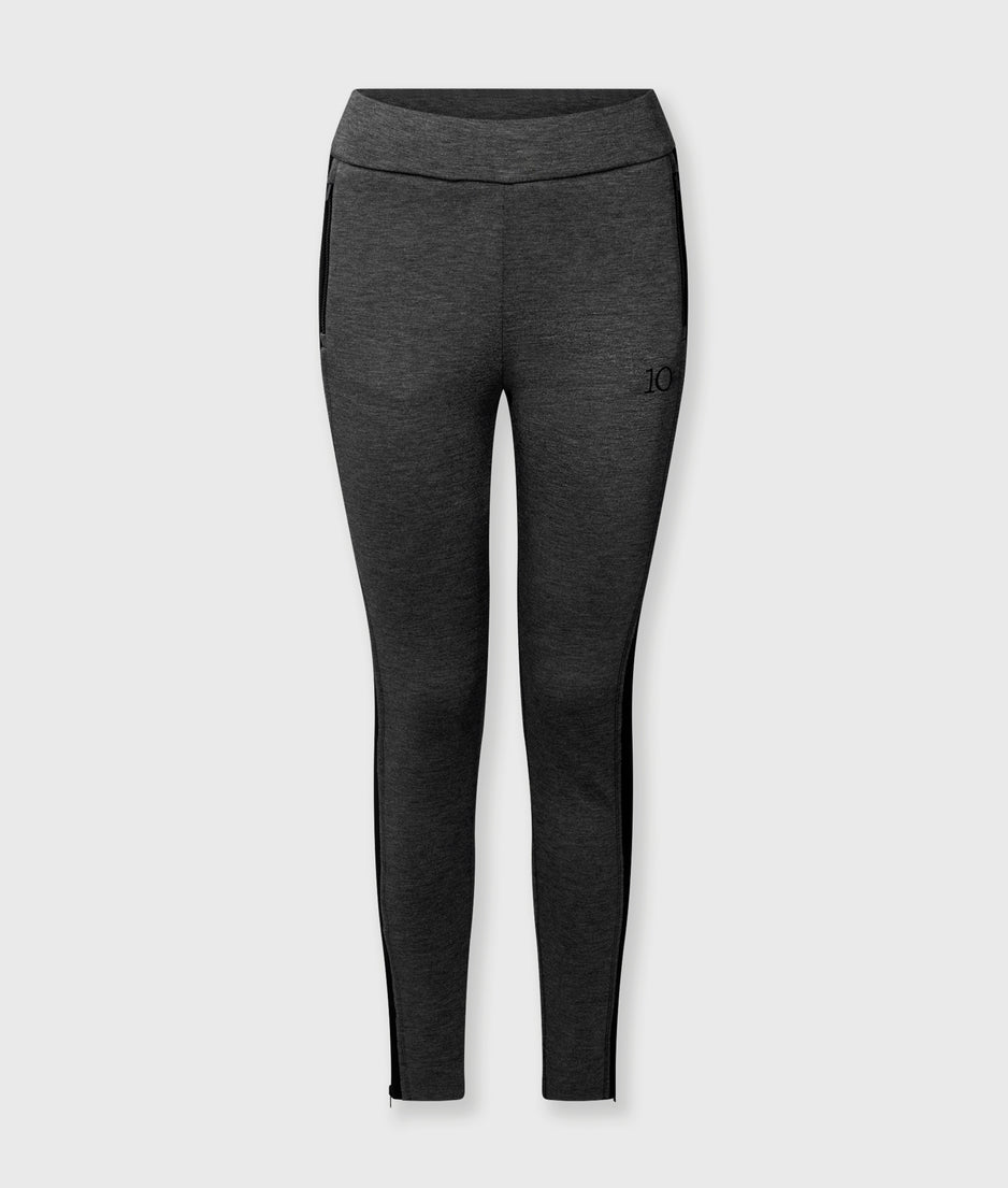 easy fitted pants scuba contrast | antra melee