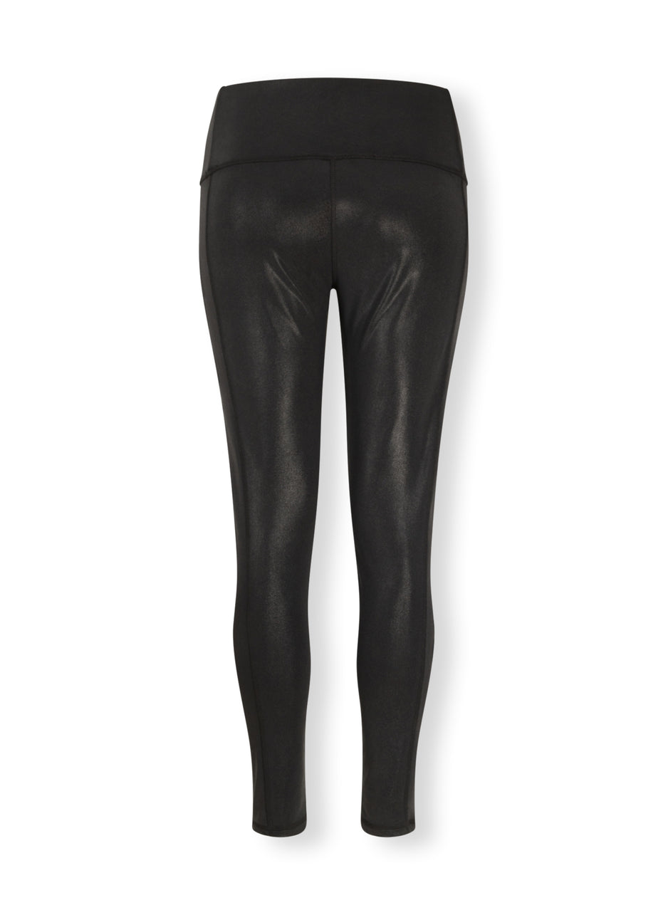 yoga leggings sparkle | black
