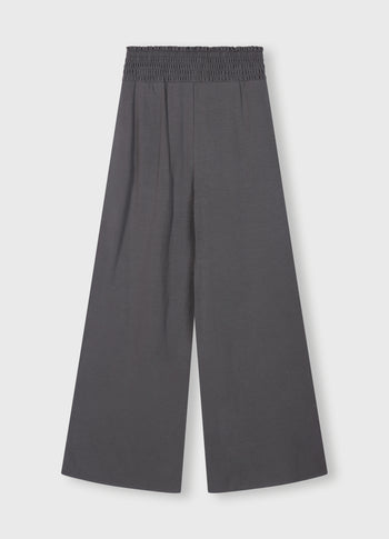 smock waistband pants | oil