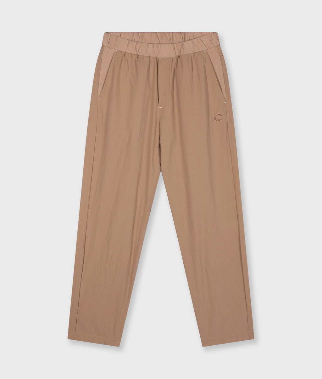woven jogger | light fudge
