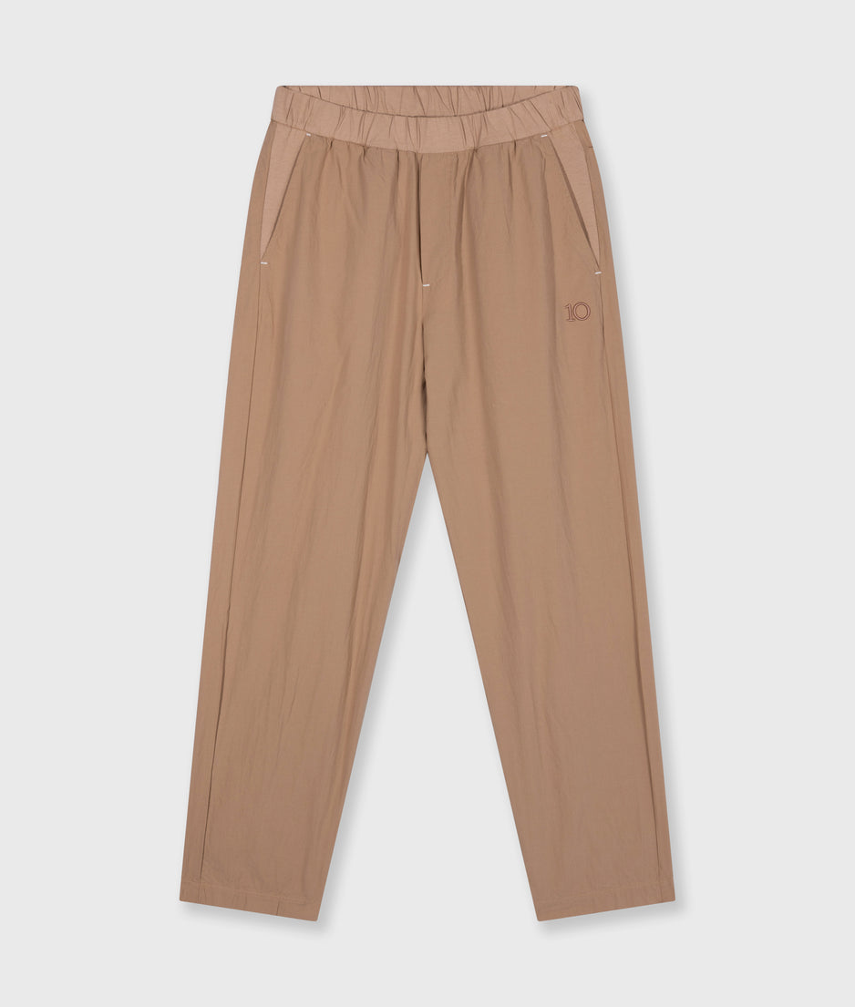 woven jogger | light fudge