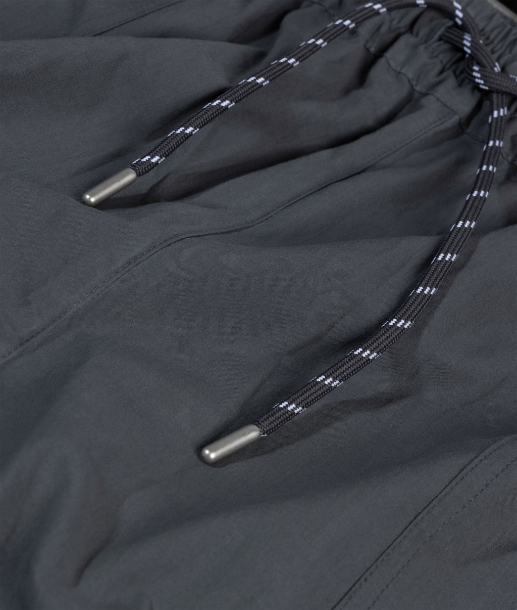 crinkle jogger | steel blue