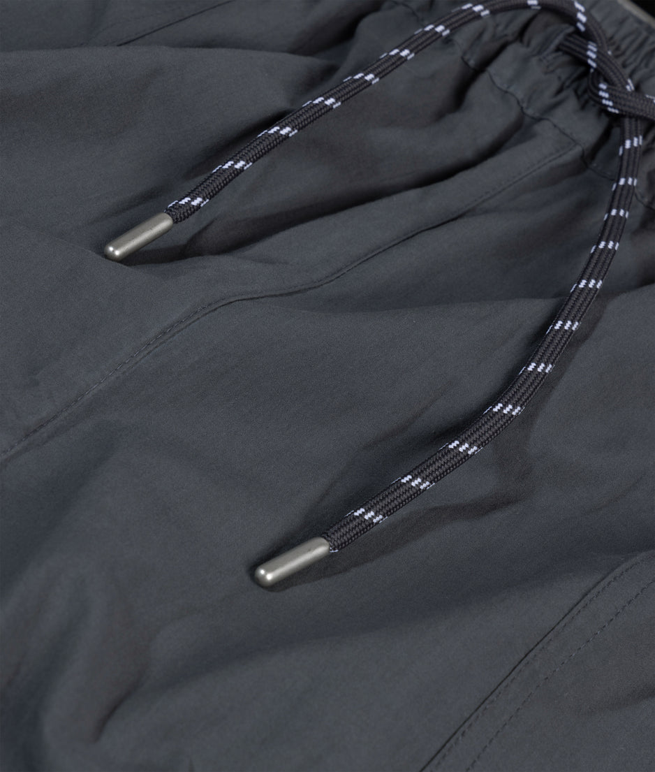 crinkle jogger | steel blue