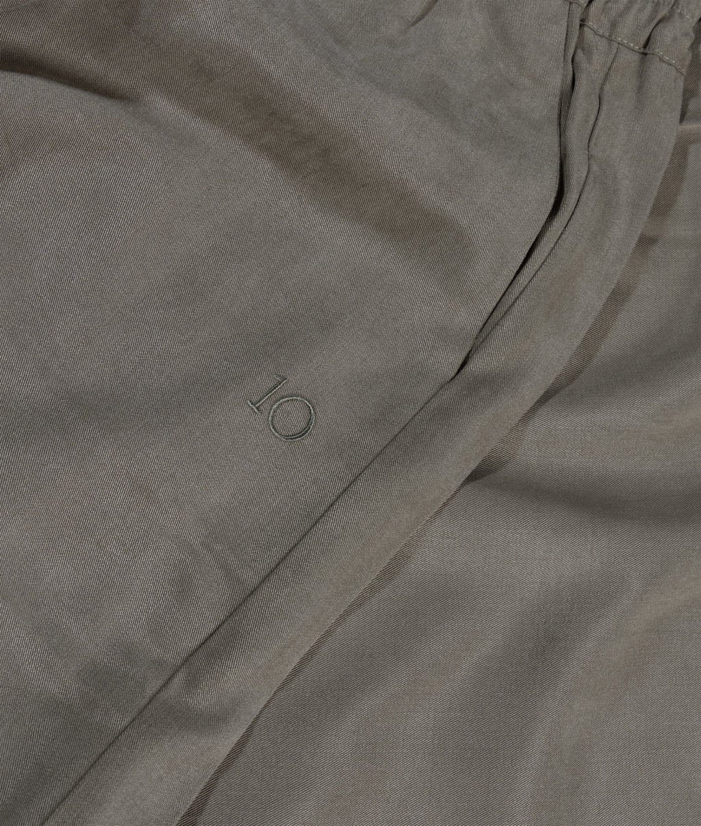 banana pants lyocell | dark fog