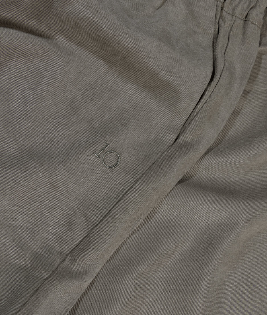 banana pants lyocell | dark fog