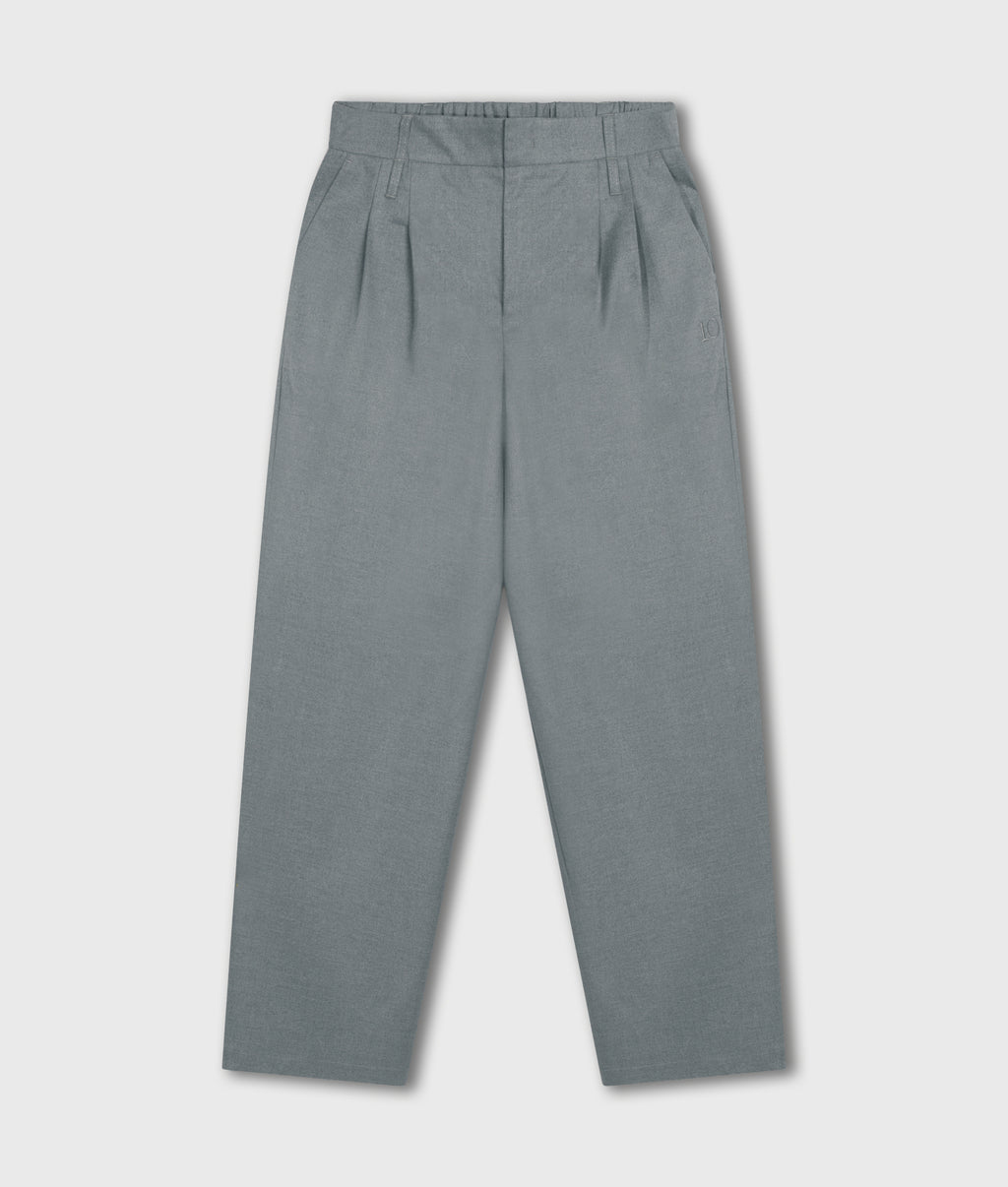 tapered broek | light grey melee