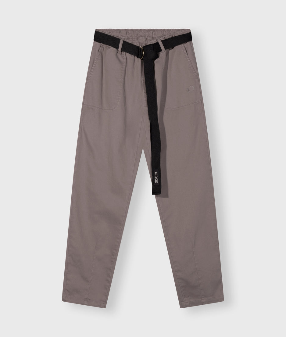 belted pants jog | moonrock