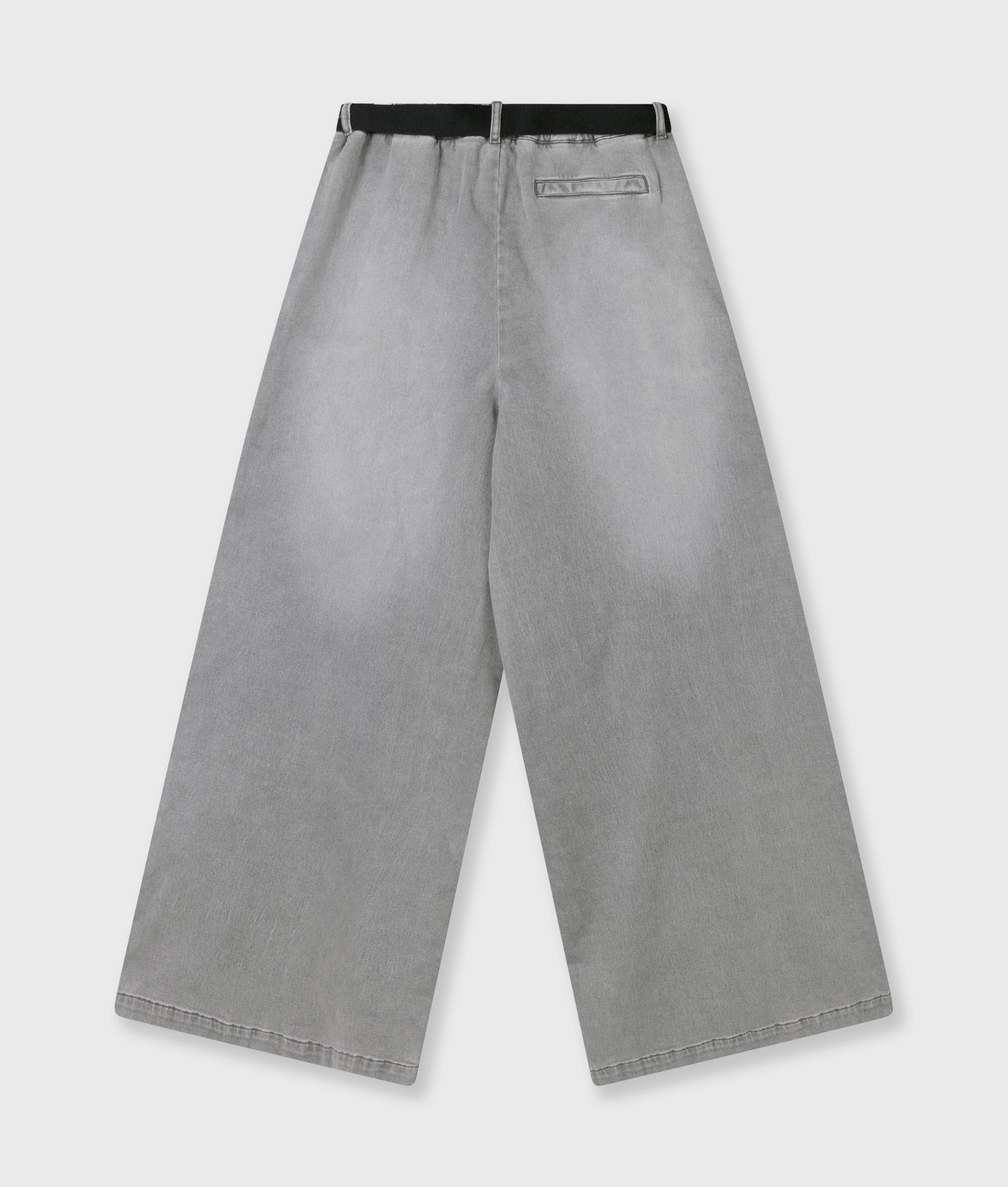 wide pants jog | grey wash denim | 10DAYS | Official Online Store