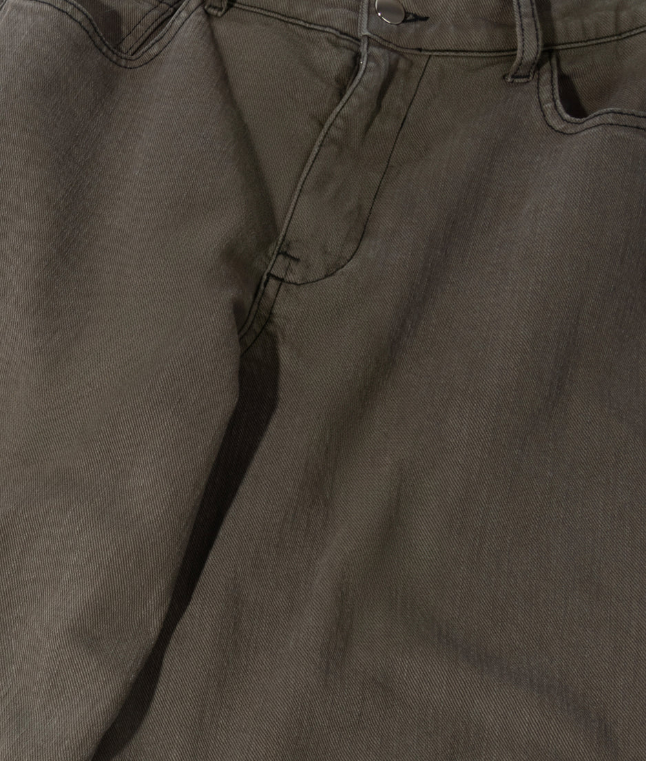 jog twill pants | dark truffle