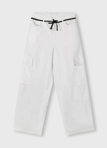 statement safari pants | ecru