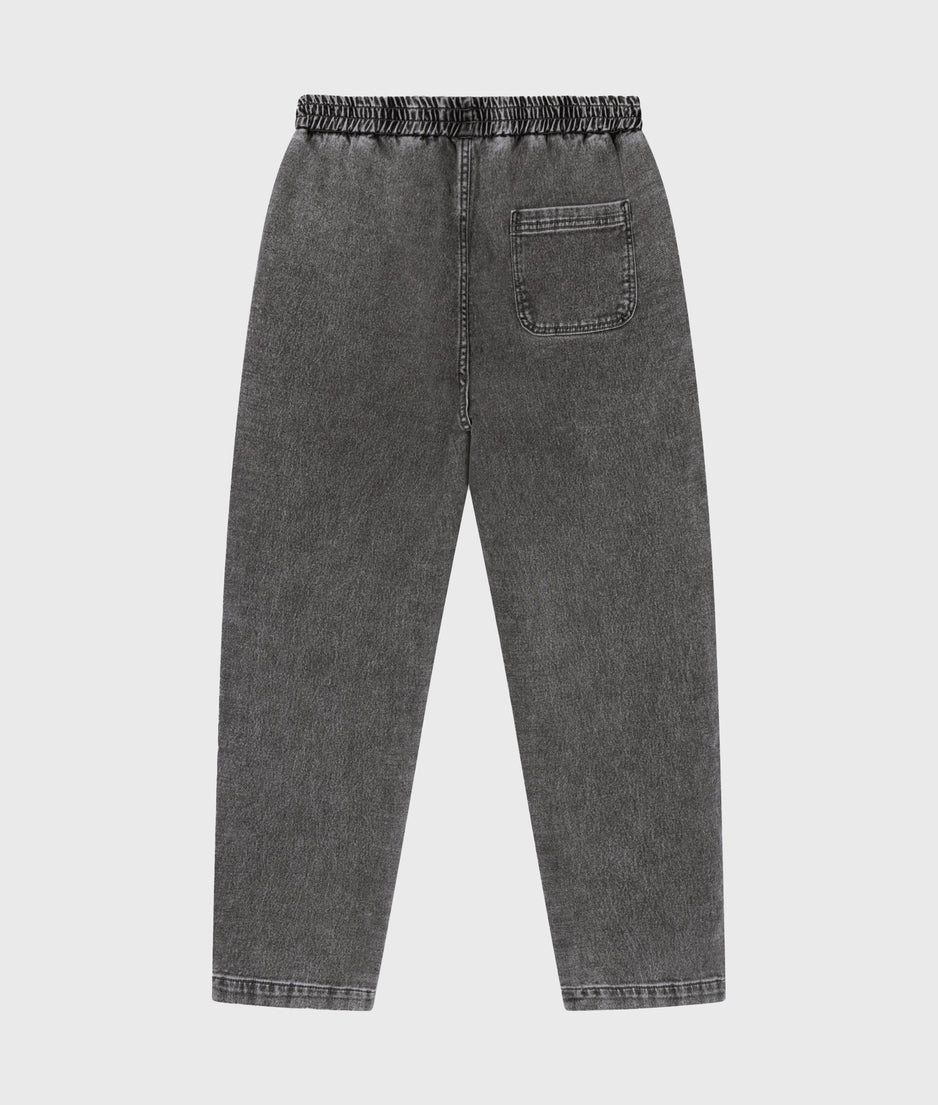 easy pants jog denim | black