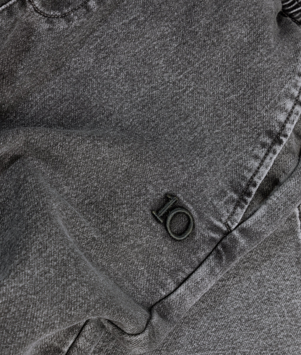 easy broek jog denim | black