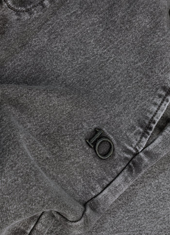 easy pants jog denim | black