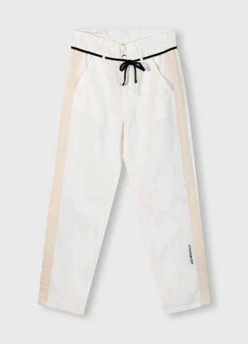 paperbag pants | ecru