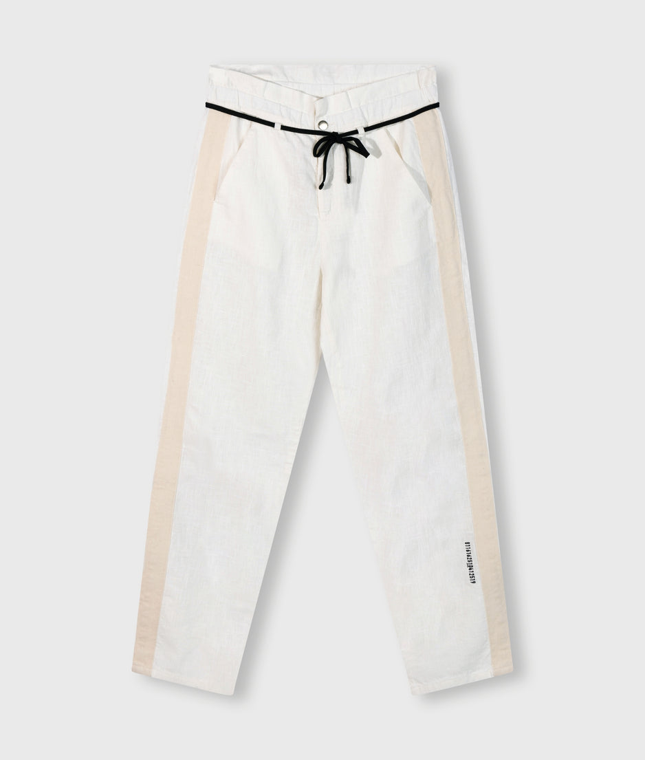 paperbag pants | ecru