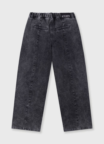 Bar pants jog denim | black