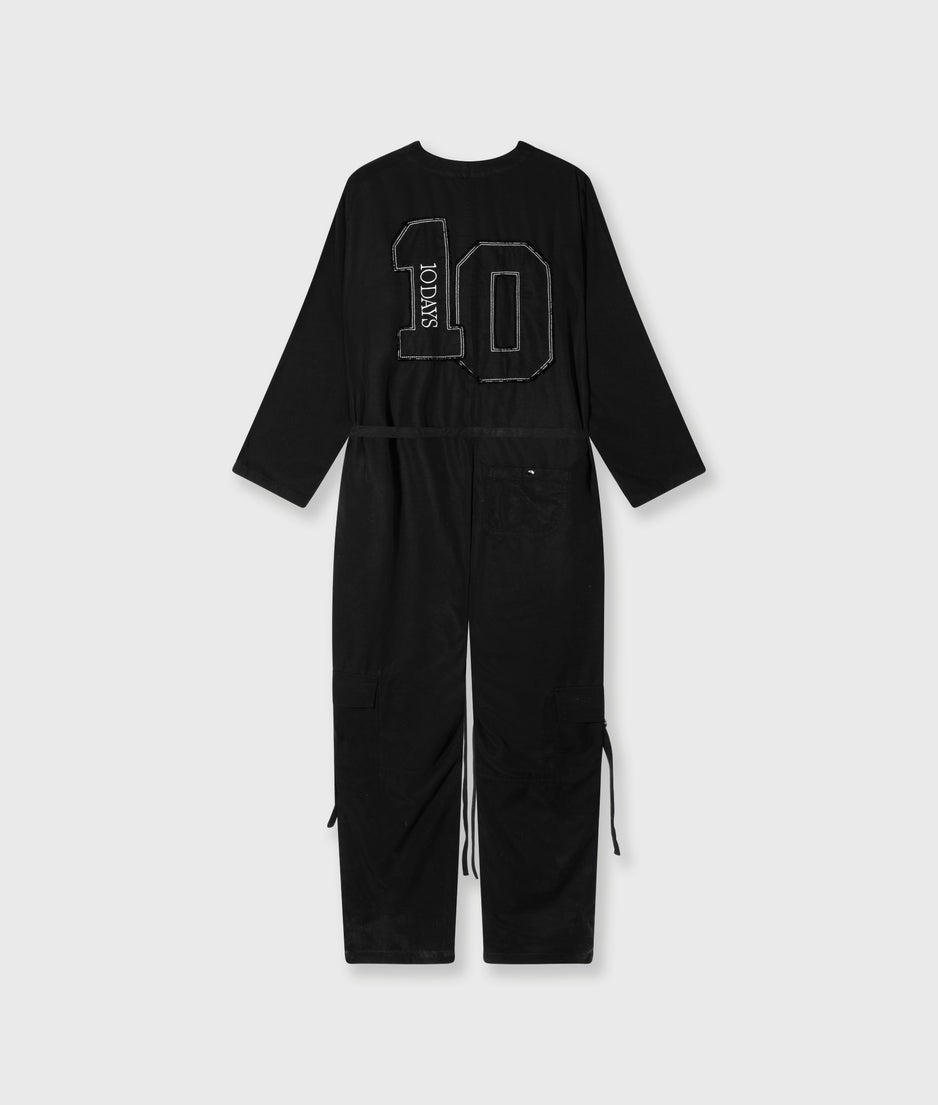 comfort jumpsuit tencel | black