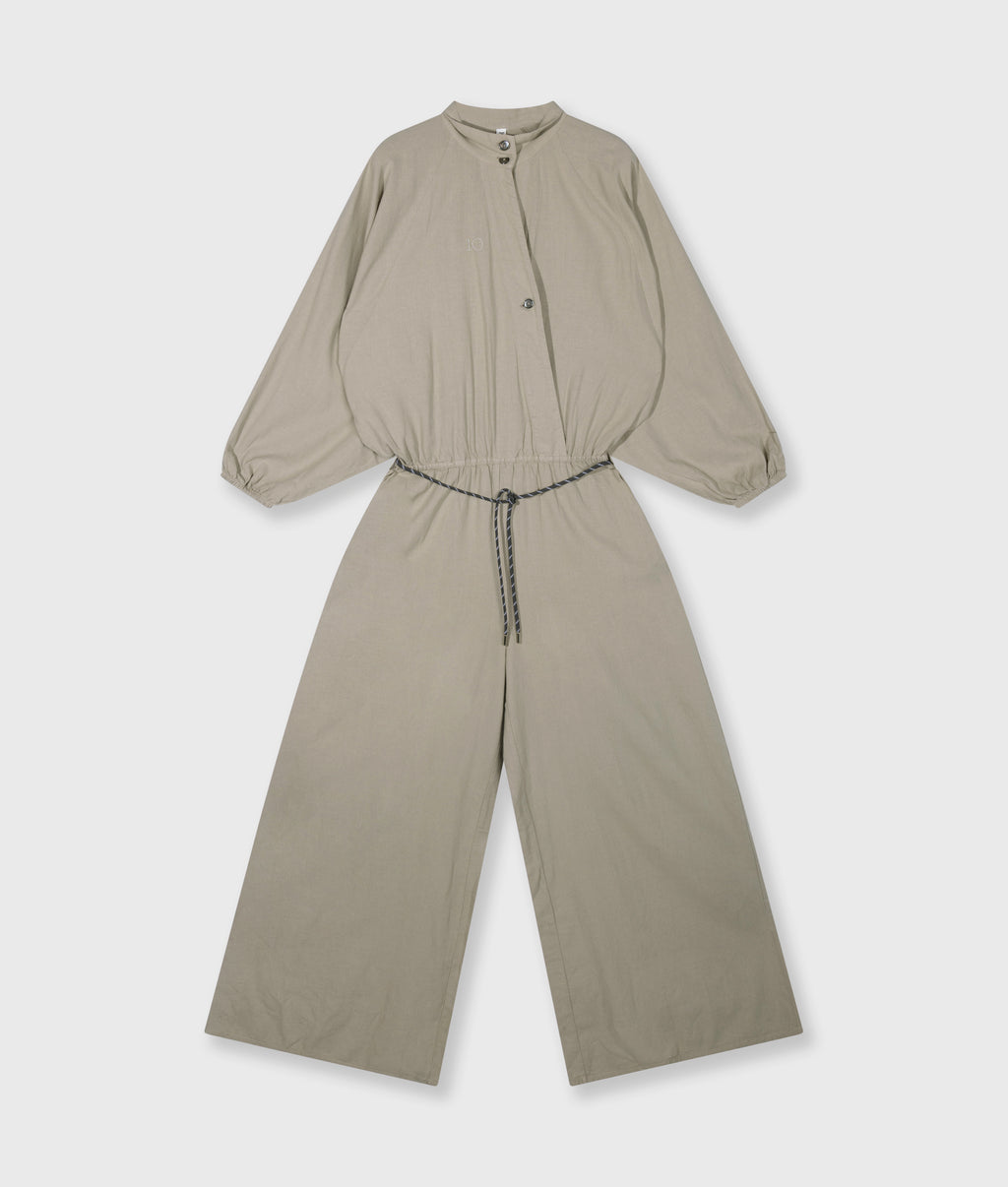 cotton linen jumpsuit | fog