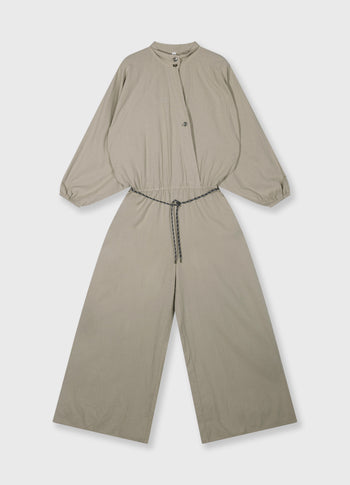 cotton linen jumpsuit | fog